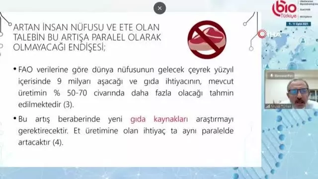 Memleketler arası Biyoteknoloji Kongresi, 120'den fazla konuşmacının katıldığı oturumlarla gerçekleştirildi