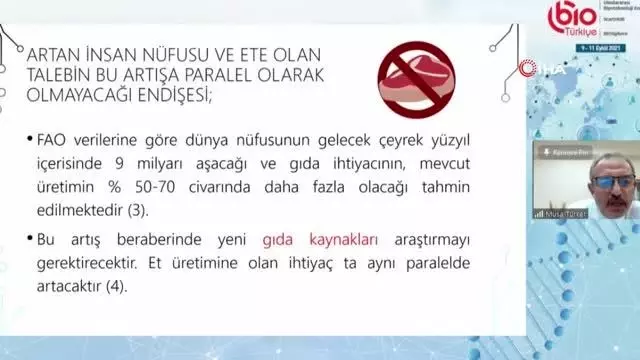 Memleketler arası Biyoteknoloji Kongresi, 120'den fazla konuşmacının katıldığı oturumlarla gerçekleştirildi