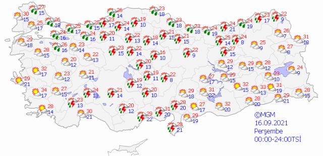 Meteoroloji bölge bölge uyardı! İstanbul dahil 49 ilde gök gürültülü yağış uyarısı
