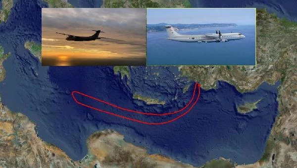 MSB: Akdeniz'de keşif ve gözetleme uçuşu gerçekleştirildi
