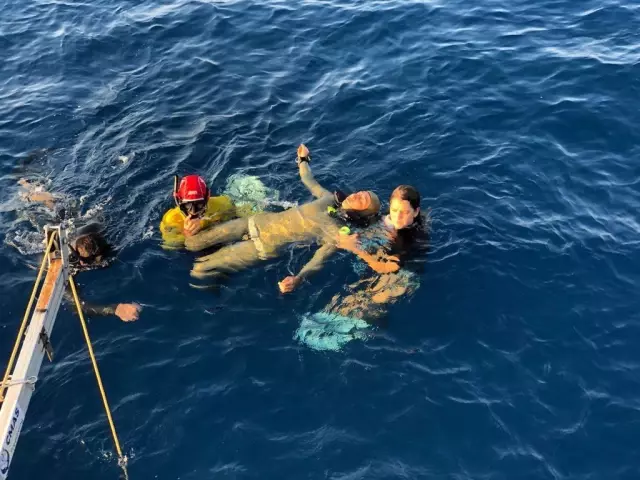 Serbest Dalış Türkiye Şampiyonası Antalya'da sona erdi