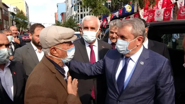 BBP Genel Lideri Destici: "CHP ve UYGUN Parti darbe anayasasının değiştirilmesine yanaşmıyor"