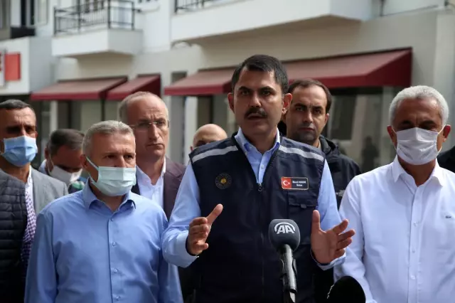 Son dakika haberleri: Çevre ve Şehircilik Bakanı Murat Kurum, Bozkurt'ta konuştu: (1)
