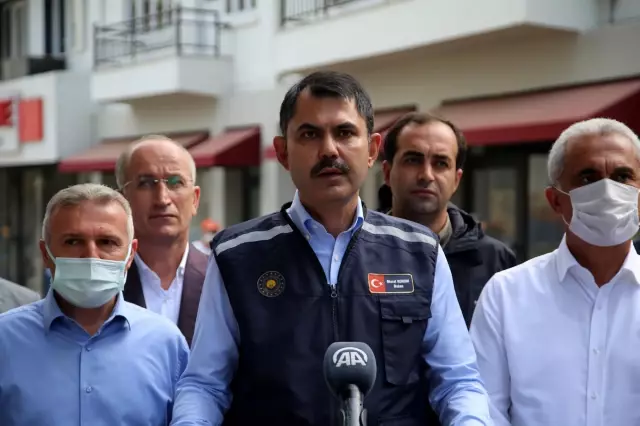 Son dakika haberleri: Çevre ve Şehircilik Bakanı Murat Kurum, Bozkurt'ta konuştu: (1)