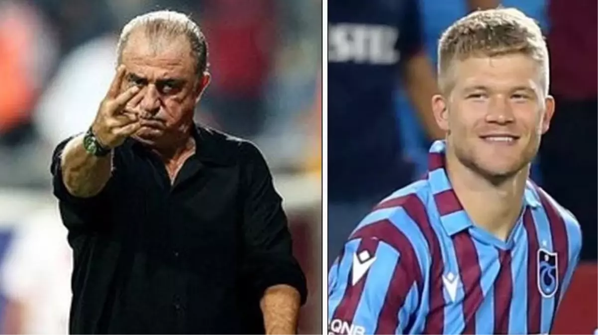 Fatih Terim, gol attıktan sonra önünden geçen Trabzonlu Cornelius'u tebrik etti