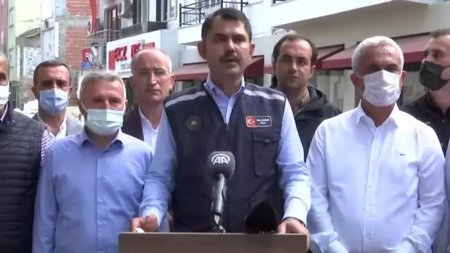 Son dakika haberleri: Çevre ve Şehircilik Bakanı Murat Kurum, Bozkurt'ta konuştu: (1)