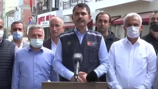 Son dakika haberleri: Çevre ve Şehircilik Bakanı Murat Kurum, Bozkurt'ta konuştu: (1)