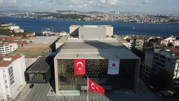 29 EKİM'DE AÇILACAĞI AÇIKLANAN AKM'DE SON DURUM HAVADAN GÖRÜNTÜLENDİ