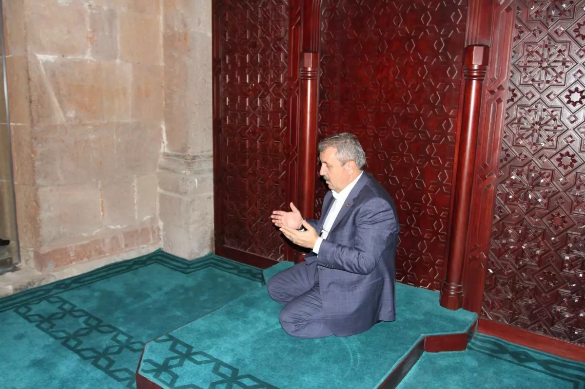 BBP Genel Başkanı Destici Ani Ören Yeri'ni ziyaret etti