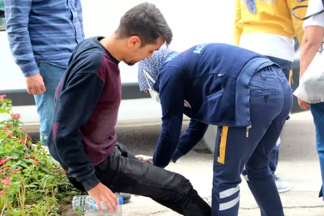 Bilecik'te motosikletini deviren sürücü yaralandı
