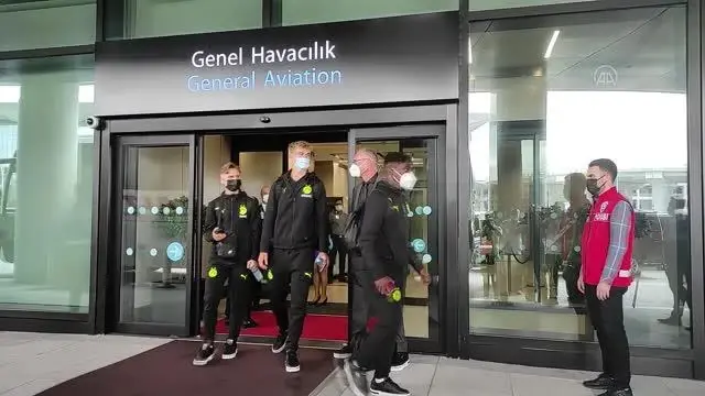 Borussia Dortmund, Beşiktaş maçı için İstanbul'da