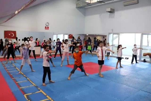 Çocuklar kışın da spor yapacak