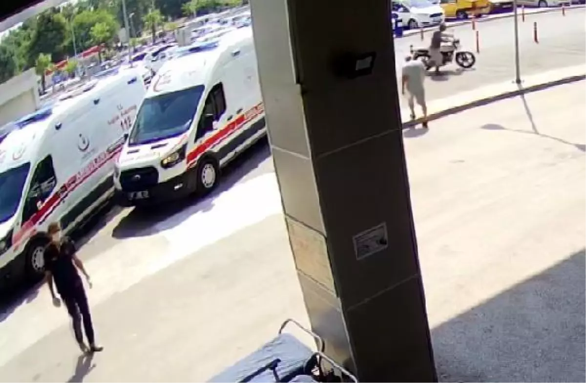 HASTANE OTOPARKINDAN MOTOSİKLET ÇALDI, YAKALANINCA 'AŞI OLMAYA GELDİM' DEDİ