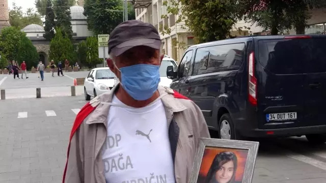 HDP Genel Merkezine yürüyen baba, kızına örgütün elinden kaçıp kurtulma çağrısı yaptı