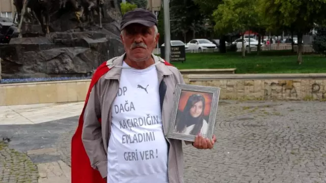 HDP Genel Merkezine yürüyen baba, kızına örgütün elinden kaçıp kurtulma çağrısı yaptı