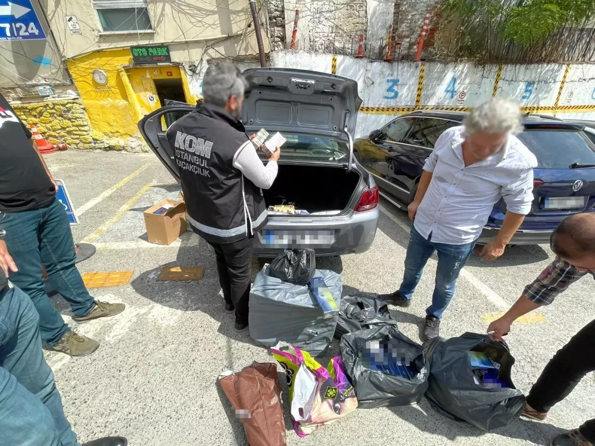Son dakika gündem: Kaçak Sigara operasyonu: 5 gözaltı