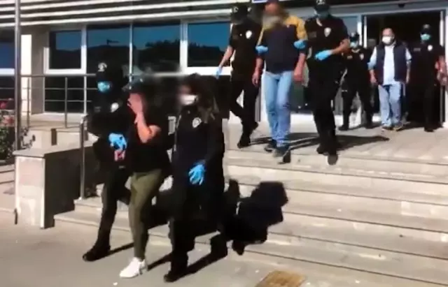 Suç örgütüne yönelik operasyonda 13 şüpheli gözaltına alındı