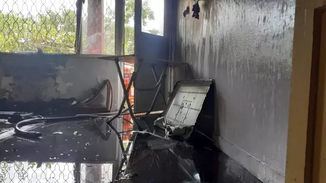 Osmaniye'de yanan ev kullanılmaz hale geldi