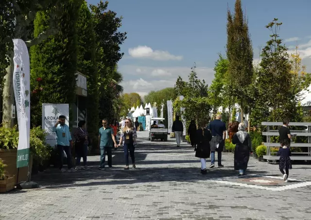 Peyzaj, Süs Bitkileri, Bahçe Sanatları ve Ekipmanları Fuarı'nı 30 bin kişi ziyaret etti
