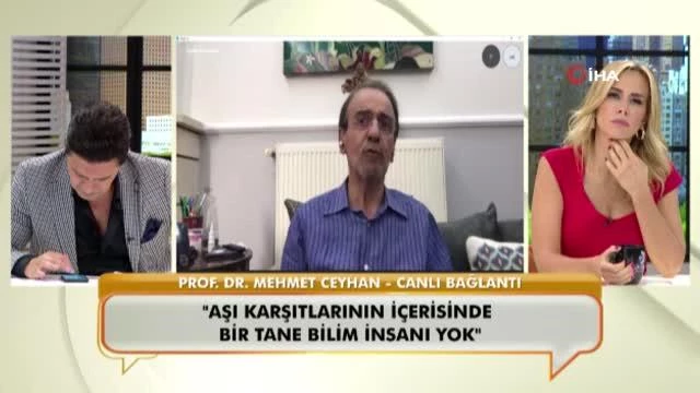 Prof. Dr. Mehmet Ceyhan: "Aşı terslerinin içinde bir tane bilim insanı yok"
