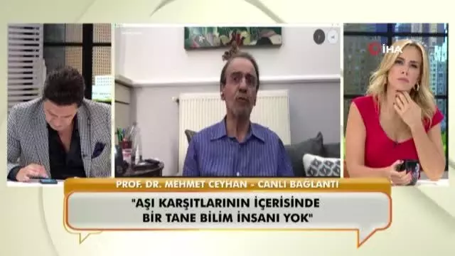 Prof. Dr. Mehmet Ceyhan: "Aşı terslerinin içinde bir tane bilim insanı yok"