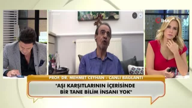 Prof. Dr. Mehmet Ceyhan: "Aşı karşıtlarının içinde bir tane bilim insanı yok"