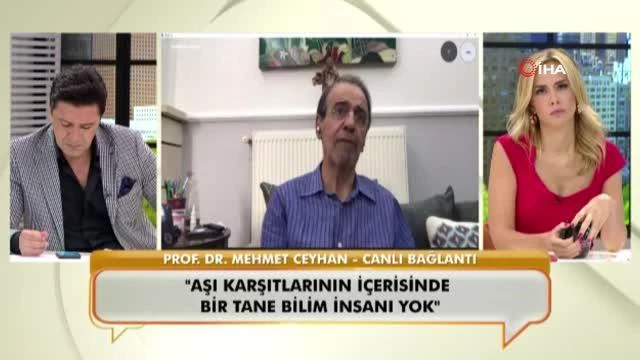 Prof. Dr. Mehmet Ceyhan: "Aşı karşıtlarının içinde bir tane bilim insanı yok"