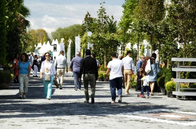 Peyzaj, Süs Bitkileri, Bahçe Sanatları ve Ekipmanları Fuarı'nı 30 bin kişi ziyaret etti