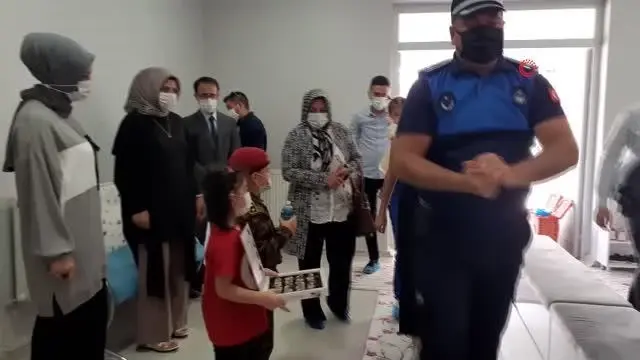 Şehit Astsubay Mustafa Ayna adının verildiği okulda anıldı