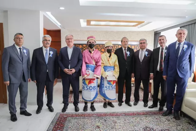 Sivas Belediye Başkanı Bilgin'e Ahilik Haftası ziyareti