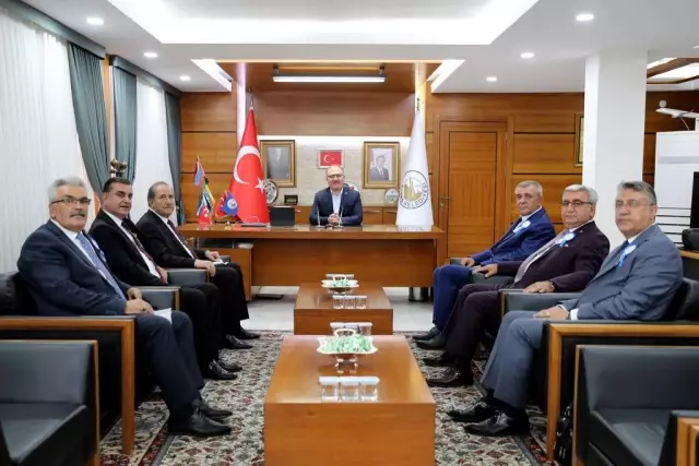 Sivas Belediye Başkanı Bilgin'e Ahilik Haftası ziyareti