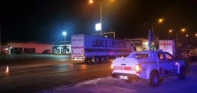 Susurluk'ta trafik kazası 1 yaralı