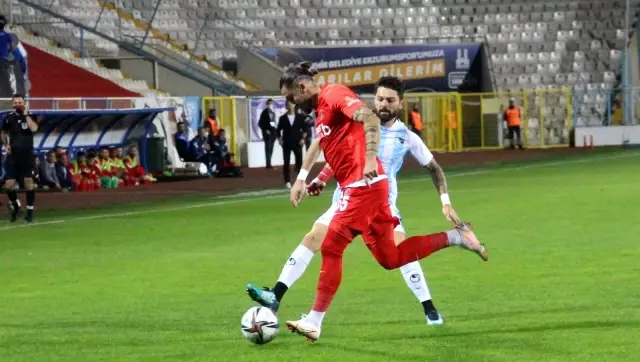 TFF 1. Lig: BB Erzurumspor: 0 Ümraniyespor: 2 (Maç sonucu)