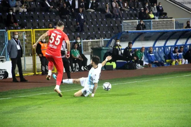 TFF 1. Lig: BB Erzurumspor: 0 Ümraniyespor: 2 (Maç sonucu)