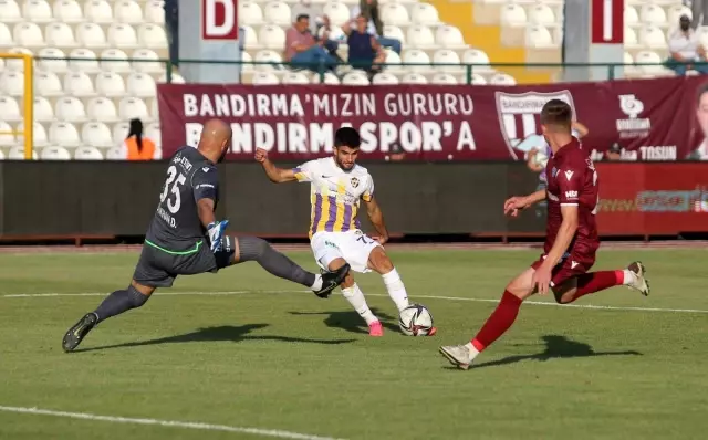 TFF 1. Lig: RH Bandırmaspor: 1 Eyüpspor: 2