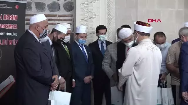 TÜRKİYE HAFIZLIK YARIŞMASI'NIN FİNALİ DİYARBAKIR'DA YAPILDI