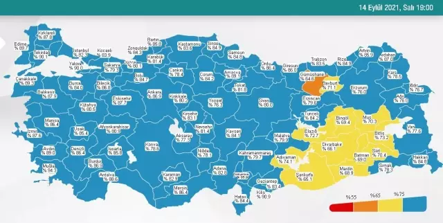 15 Eylül Çarşamba 2021 korona tablosu… Bugünkü corona vaka sayısı açıklandı! 15 Eylül koronavirüsten kaç kişi öldü?