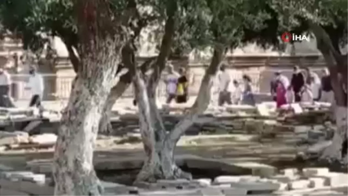 307 fanatik Yahudi Mescid-i Aksa'ya baskın düzenledi