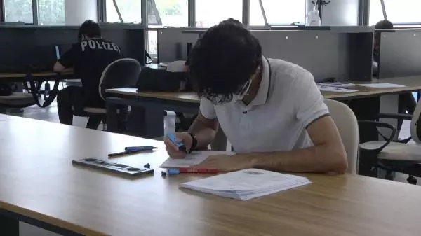 A medical student studies in the library where he was a worker in construction once