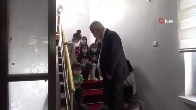 Ağrı'da kuran kursları çocuk sesleriyle şenlendi