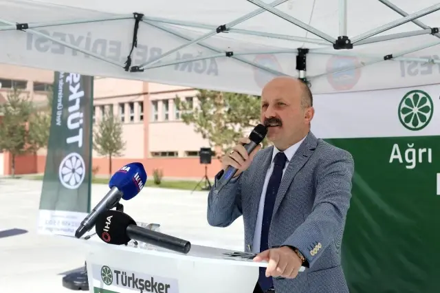 Ağrı Şeker Fabrikasının Pancar Alım Kampanyası Başladı