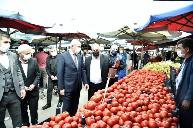 Ahilik Haftası'nda esnafla buluştular