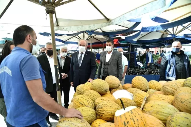 Ahilik Haftası'nda esnafla buluştular