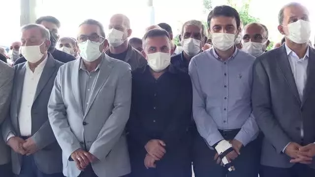 AK Parti Adana Milletvekili Erdinç'in kız kardeşi son yolculuğuna uğurlandı