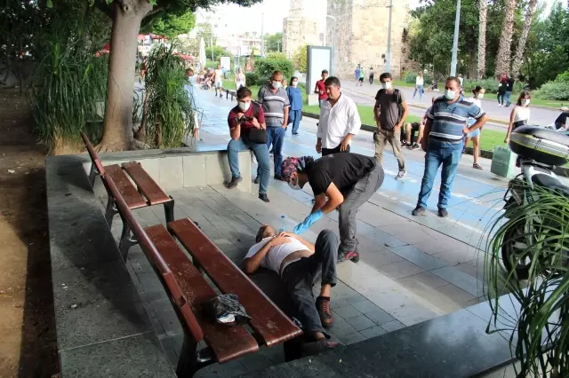 Son dakika haber | Polis ve sağlıkçıların alkollü şahısla imtihanı