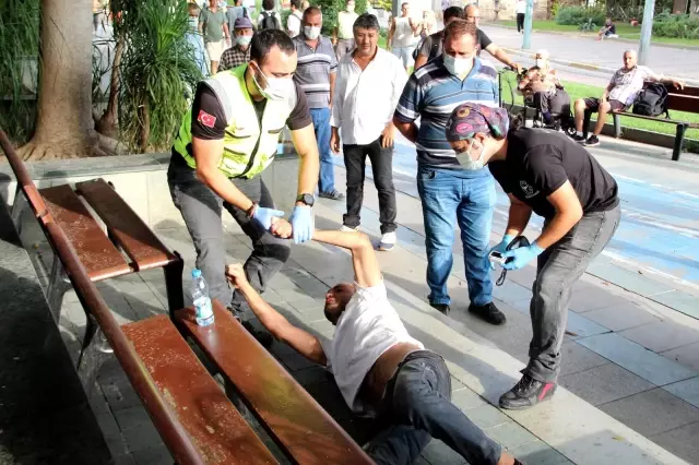 Son dakika haber | Polis ve sağlıkçıların alkollü şahısla imtihanı