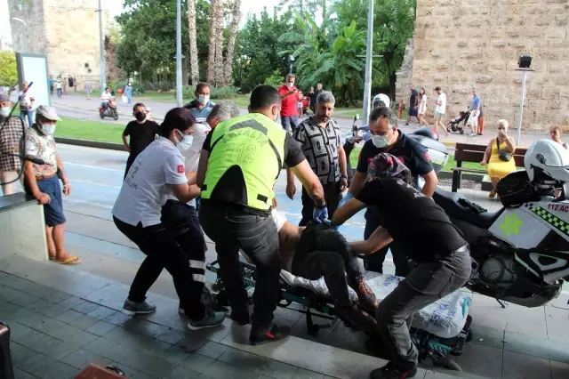 Son dakika haber | Polis ve sağlıkçıların alkollü şahısla imtihanı