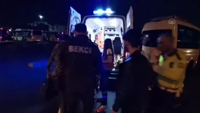 Avcılar'da minibüsün çarptığı yabancı uyruklu kadın yaralandı