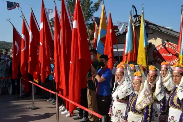 BALIKESİR - Ayvalık'ta düşman işgalinden kurtuluşun 99. yıldönümü törenleri yapıldı