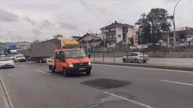 Bariyere çarpan cipin sürücüsü yaralandı